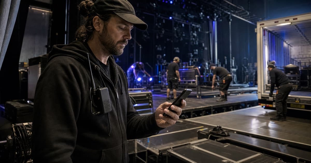 Tour Manager App: What Mobile Crews Need on Show Day