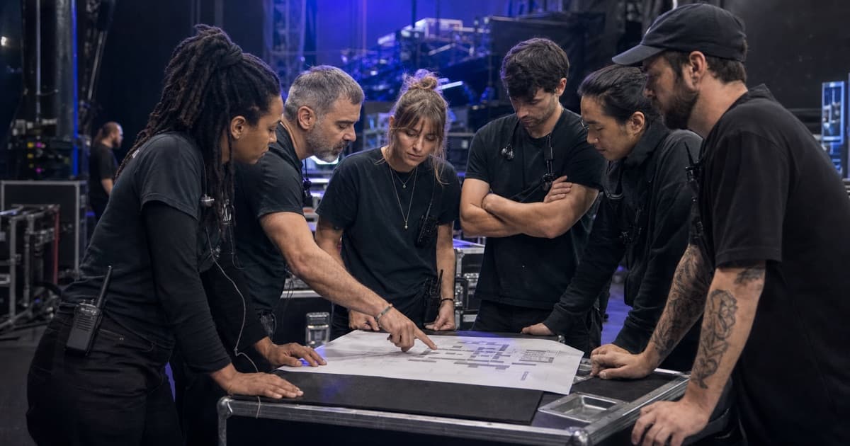 Crew Coordination on Tour: How to Keep 30 People in Sync