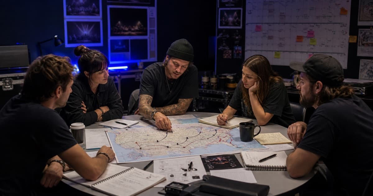 How to Plan a Concert Tour: From Routing to Settlement