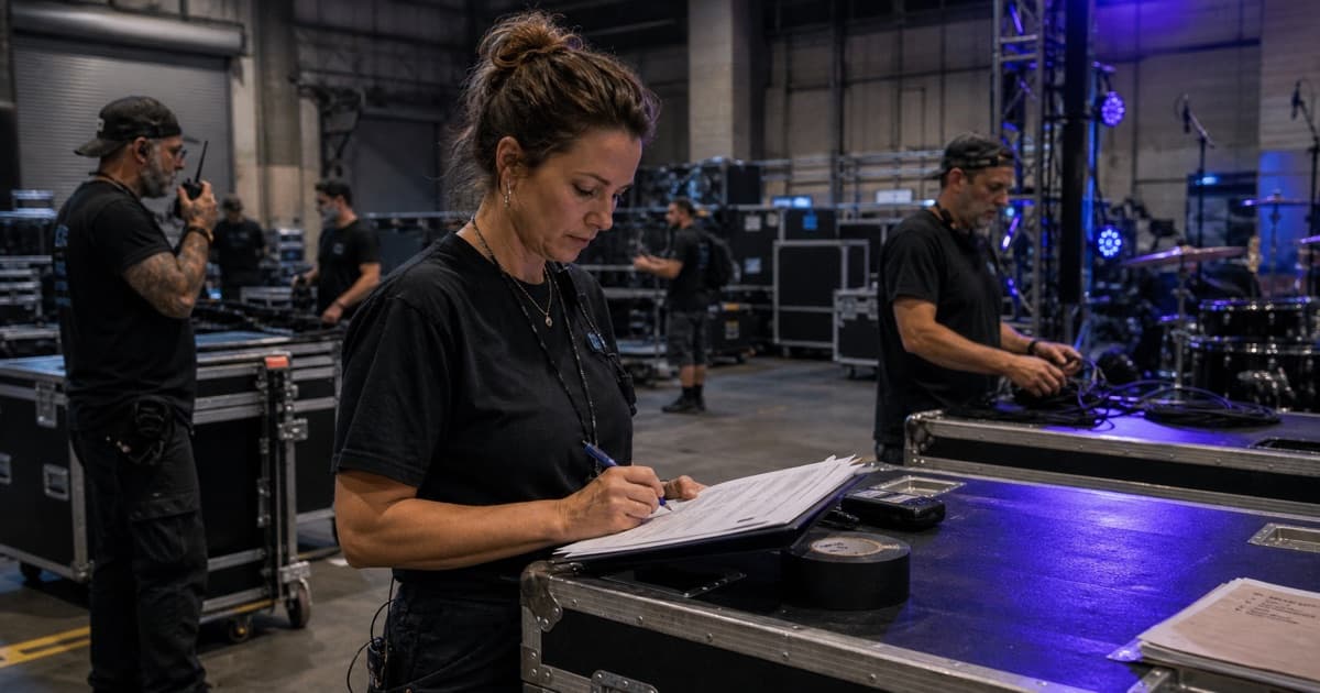 Pre-Tour Checklist: 40 Tasks to Complete Before Rehearsals